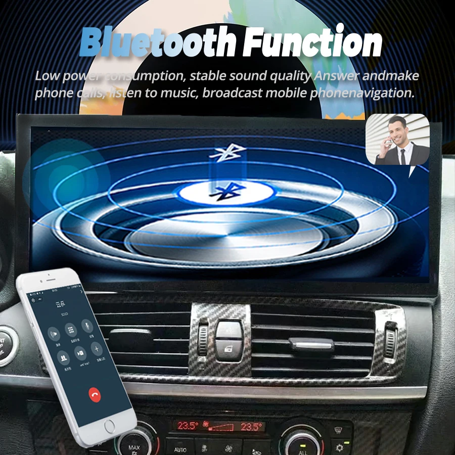 شاشة 15.8 بوصة لسيارات BMW X3 F25 X4 2011-2013 ستيريو سيارة راديو GPS الوسائط المتعددة أندرويد السيارات اللاسلكية Carplay الملاحة رئيس وحدة