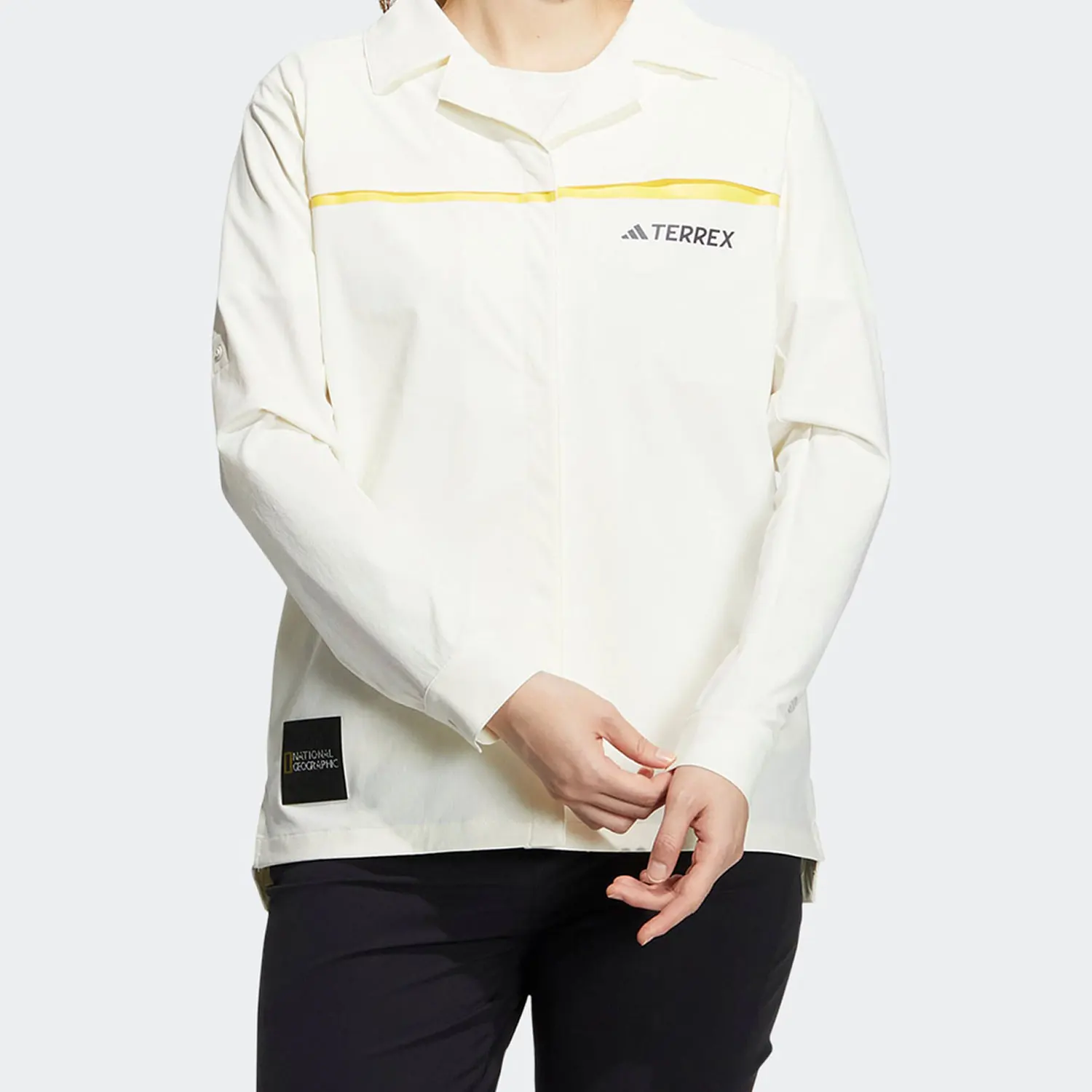 

Adidas genuine 2023 New Women's UV Protection Long Sleeve Shirt IC1995