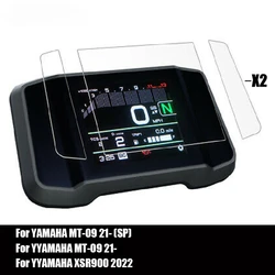 2PCS Instrument Dashboard Speedometer Protection Film Screen for YAMAHA MT-09 MT09 MT 09 2021 SP XSR900 XSR 900 2022