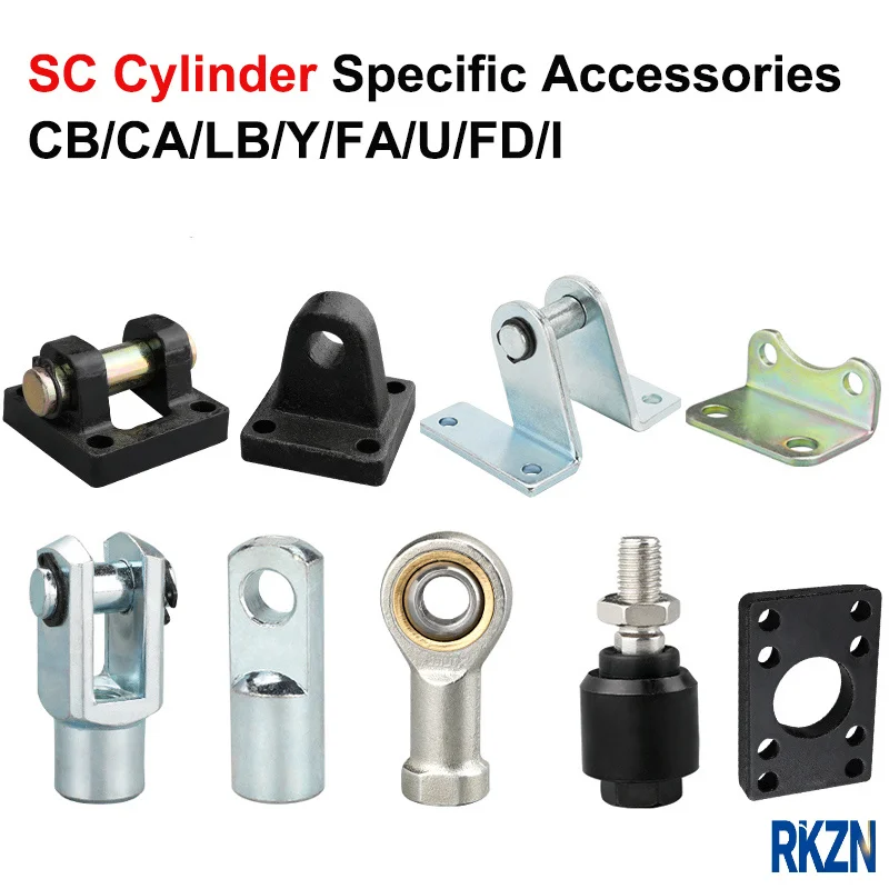 High Quality Cylinder Mounting Accessories LB/Y/I/FA/CB/CA/U/FD/TCM，Applicable Bore：32/40/50/63/80/100/125mm