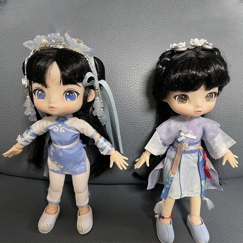 2023 Swordsman And Chivalry Veya Doll Zhao Linger Bai Ma Qing Bjd Activity Doll Anime Figure Character Model Ornament Birthday