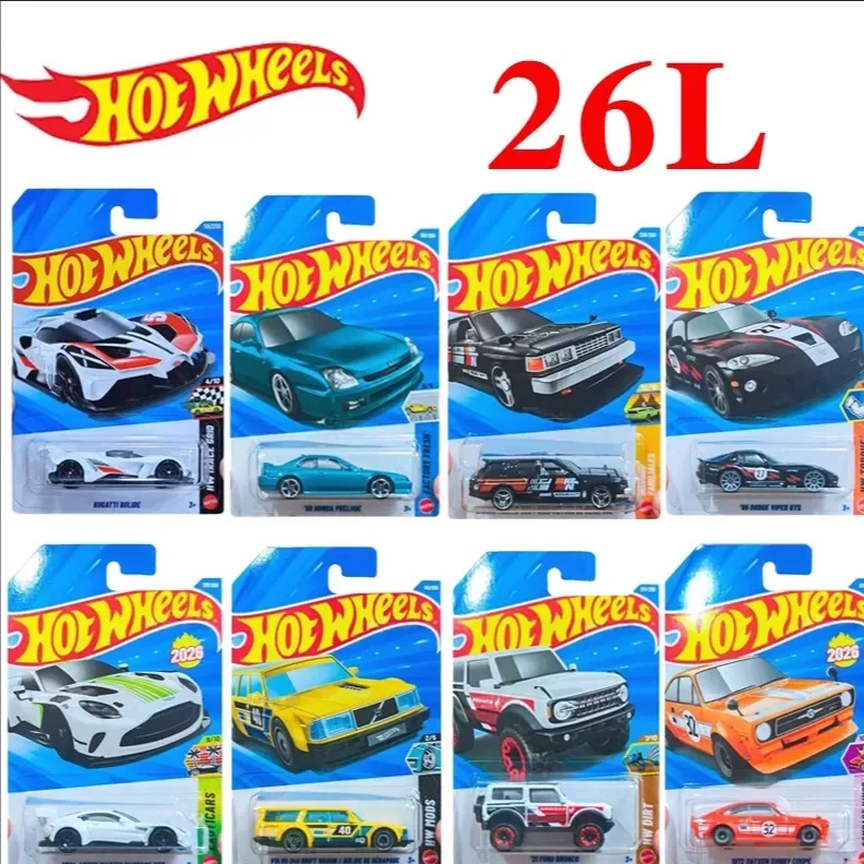 New In Stock Hot Wheels 1/64 Mainline Series 2026 L Case Mad Manga Bugatti Bolide Nissan Collect Car Diecast Vehicle Model Toy view 6