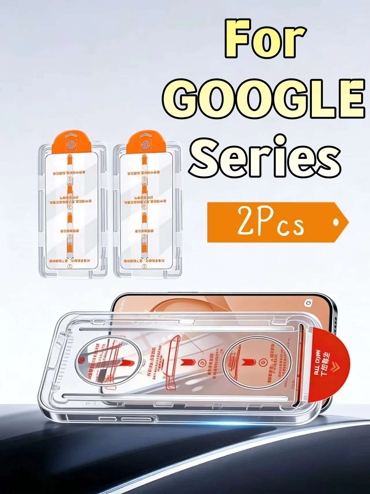 

HD Tempered Glass Screen Protector for Google Pixel Series, 2 Pack