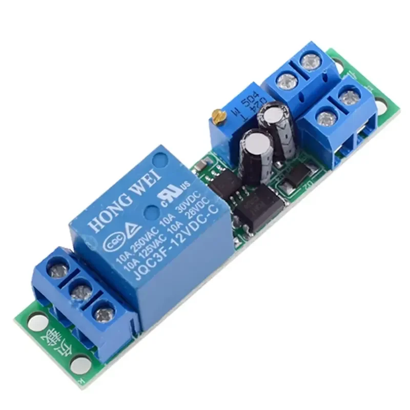 DC12V Adjustable Signal Trigger Timing Timer Delay Turn Off Delay Timer Switch Automatic Start W/ Optocoupler For arduino