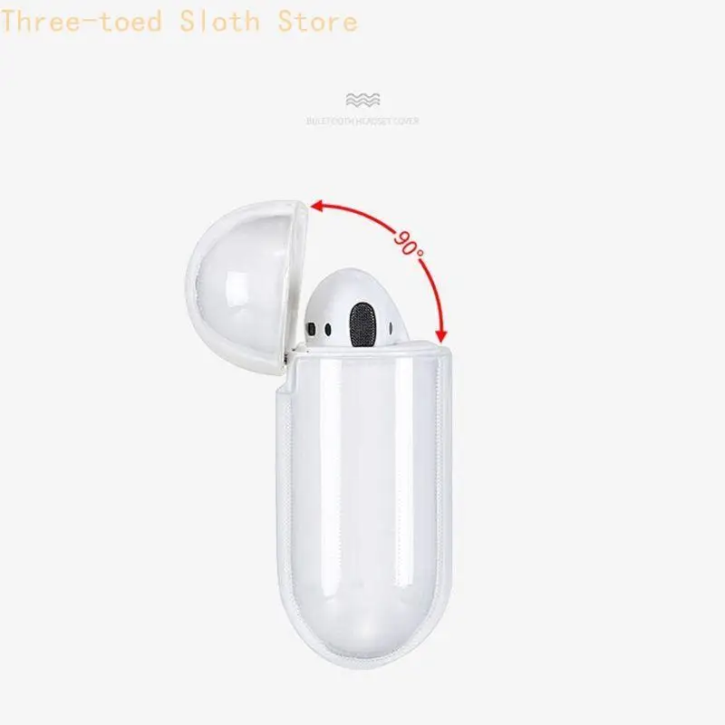 Устойчивые к сбросу портативные наушники для корпуса для Apple беспроводной программы для хранения для хранения.