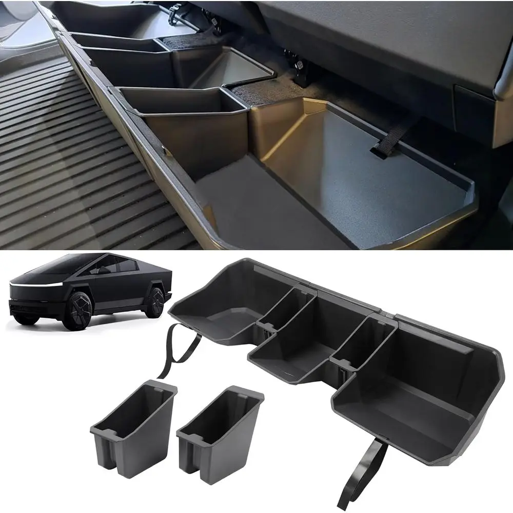 

Черный органайзер для хранения вещей на втором ряду сидений, вместительный держатель для аксессуаров под сиденьем для салона автомобиля