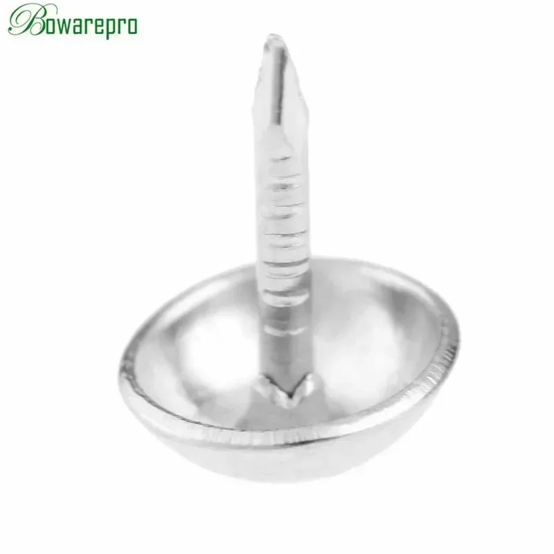 bowarepro 100Pcs Tacks Upholstery Nail Tachas Jewelry Gift Case Box Sofa Furniture Decorative Tacks Stud Pushpin Hardware 7x10mm