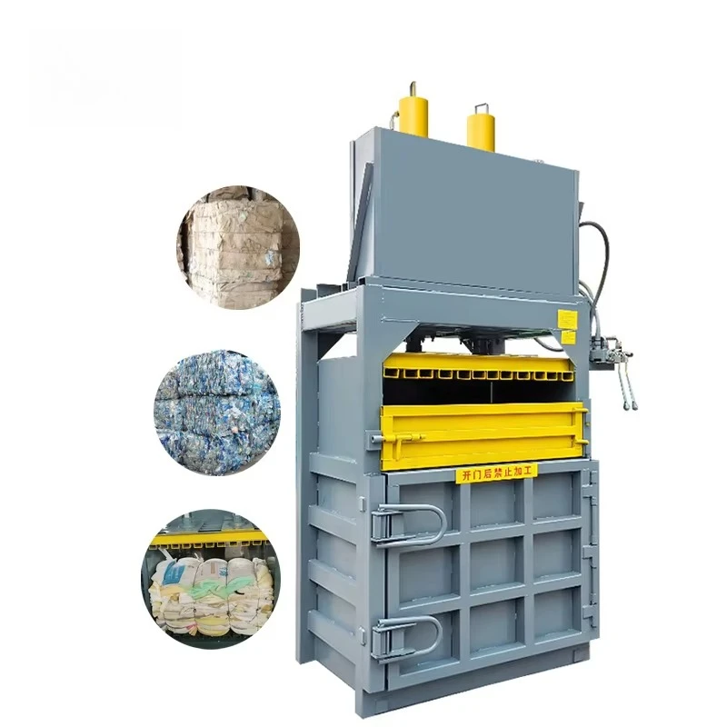 

Waste Paper Hydraulic Baler Machine Vertical Baling Press Machine