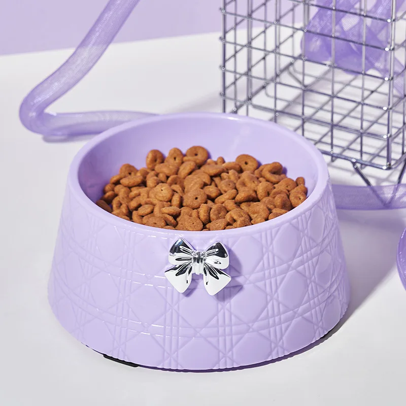 

Cat Bowl, Pet Bowl, Anti-slip and Anti-knock Dog Bow Neck Guard Cat Food Bowl, Large-capacity New Dog Food Utensils