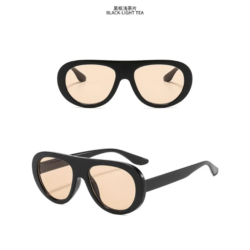 Fashion Oversized Hip Hop Sunglasses Men Women Shades Brand Designer  Glasses Trend Male Punk Eyewear Female UV400 image 6