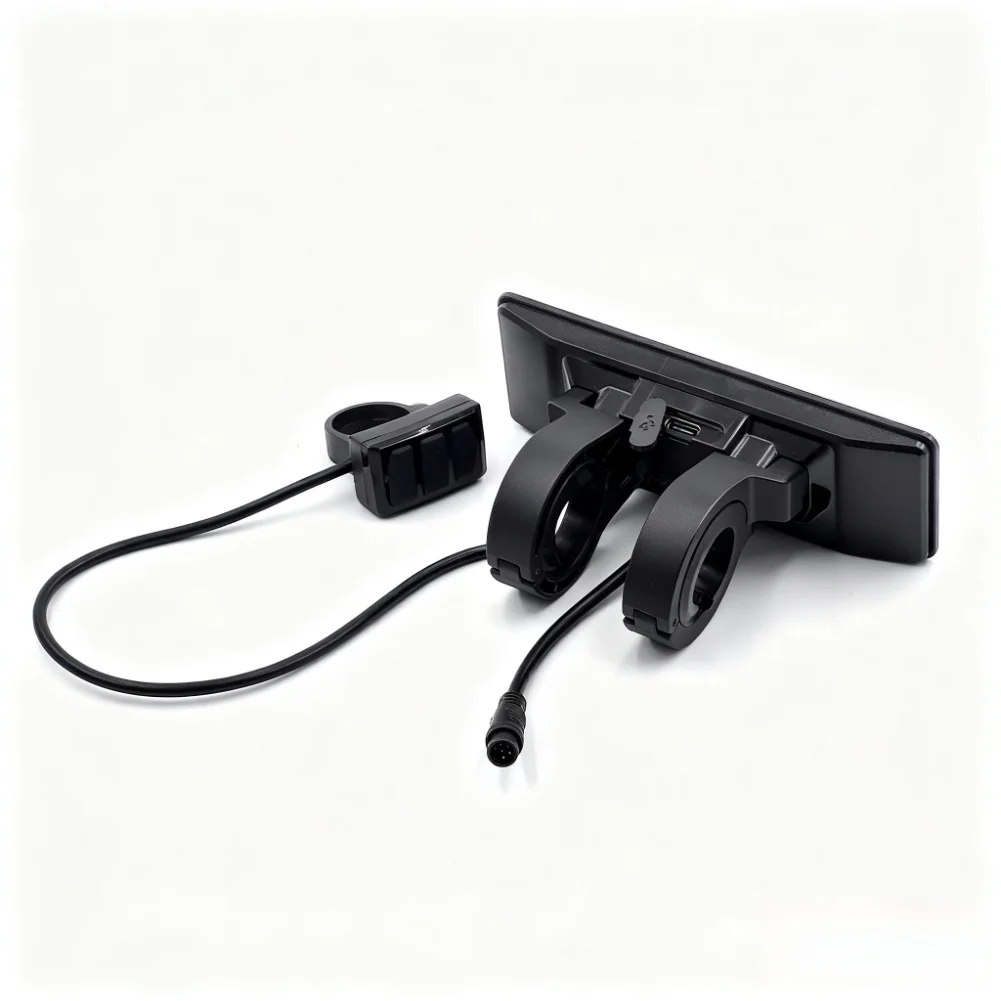 Dashboard Display for Yozma IN 10 E-Off-Roader Featuring Adjustable Backlight and User-Friendly Button Controls