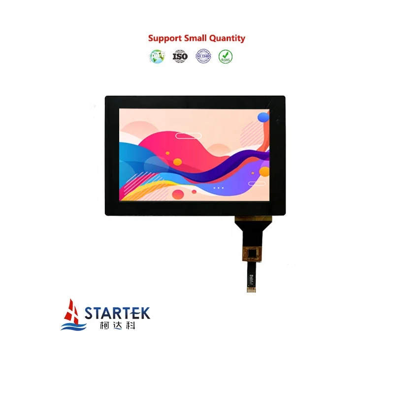 7 Inch High Resolution TFT LCD Screen with LVDS Interface for Industrial Display 1280*768