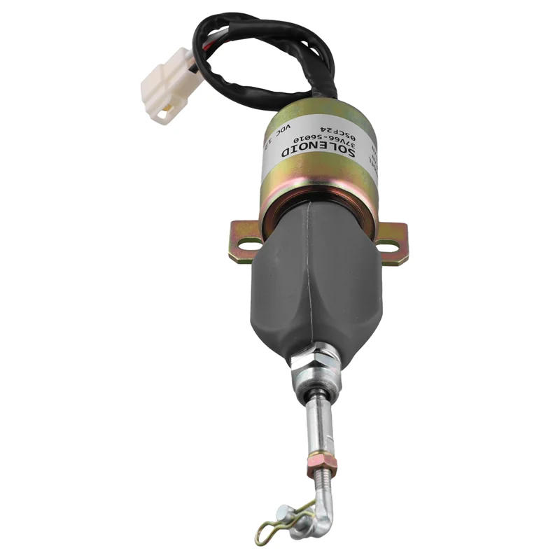 【Ceda de preço! !】Solenóide de parada 37V66-56010 12V/24V Solenóide de desligamento de combustível 05CF24 1751ES-12E6ULB1S1 P612-B5V24 1700-1512