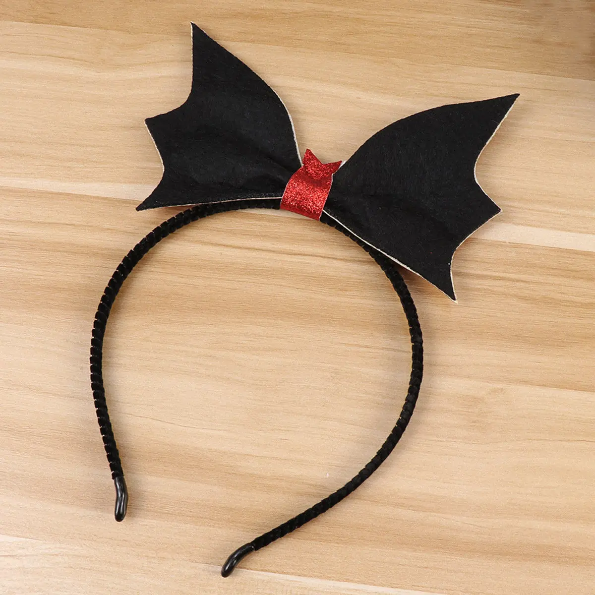 

Фиолетовая повязка на голову с имитацией волос летучей мыши и пайетками, легкая, креативная, для Рождества, Пасхи, Нового года и вечеринок