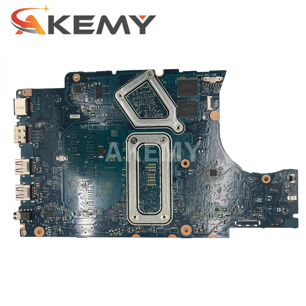 Para dell inspiron 15 5567 17 5767 mainboard CN-0KFWK9 0kfwk9 bal20 LA-D801P i5/I7-7500U + r7 m440 4gb placa-mãe do portátil