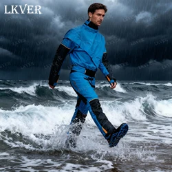 Men's Drysuit For Kayaking Latex Cuff and Splash Collar Flatwater, Ocean, River Paddling Canoeing Stand-Up P DM29