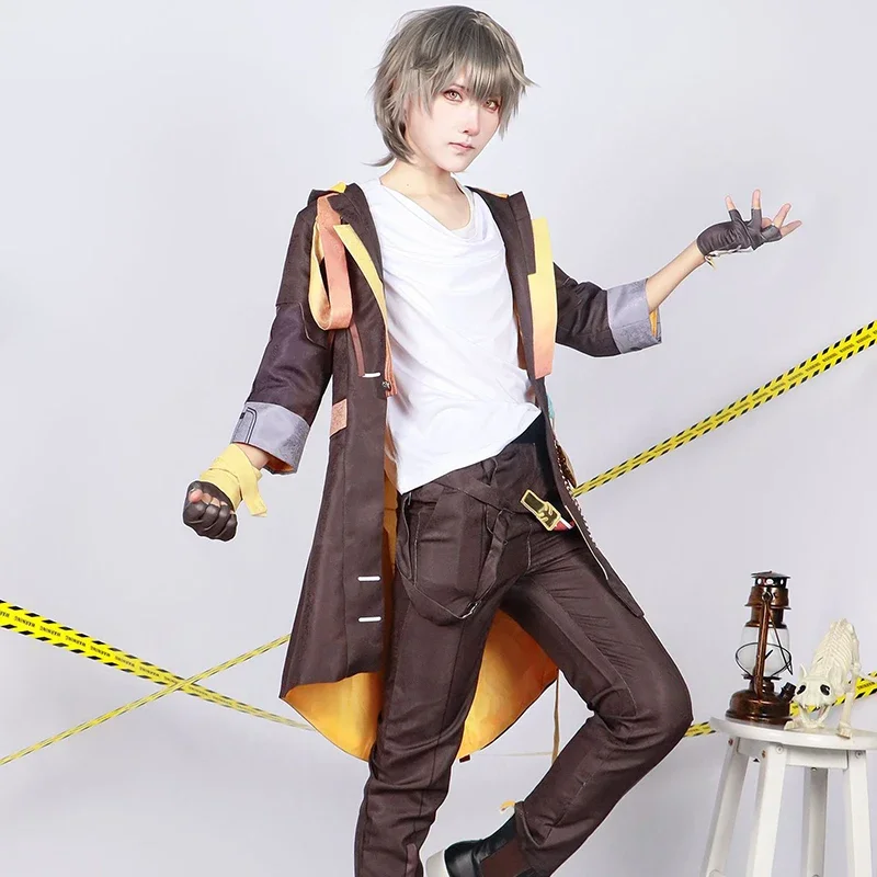 Trailblazer Costume Cosplay Honkai Star Rail Carnival Uniform Wig Anime Halloween Costumes Men Game Character Outfits