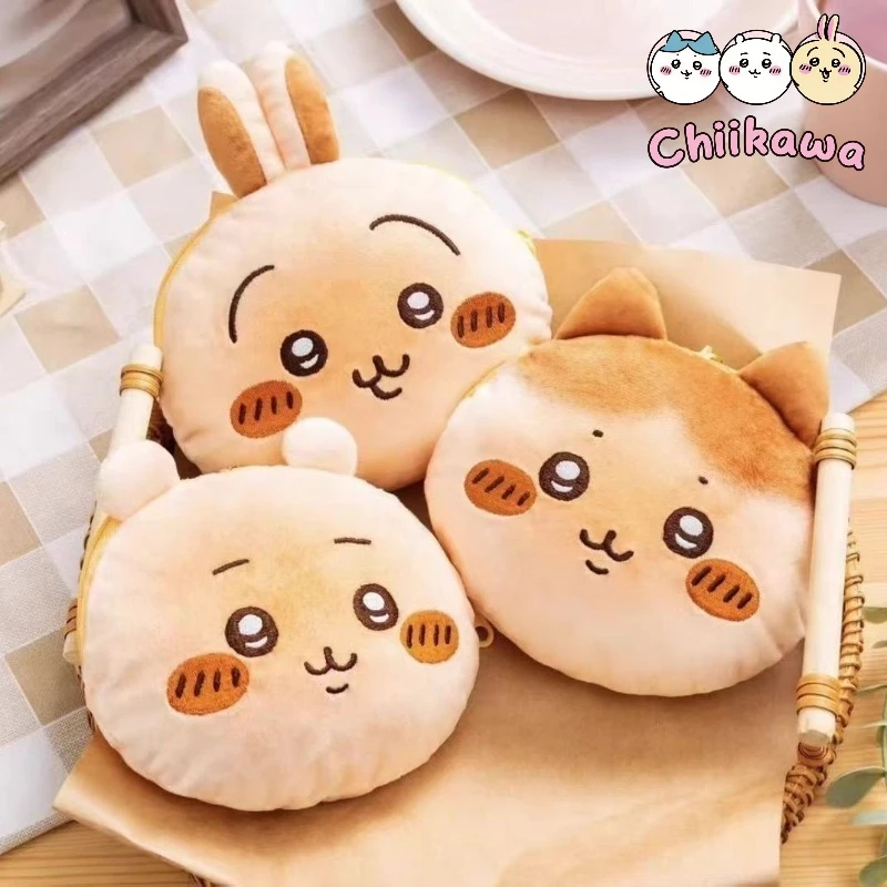 

Chiikawa Bakery Limited Dorayaki Plush Doll Hachiware Usagi Doll Coin Purse Card Holder Headphone Bag Pendant Birthday Gift