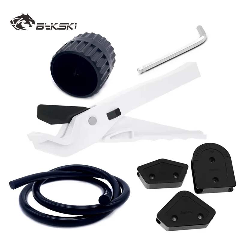 

Bykski OD12mm OD14mm OD16mm PETG Труборез Набор гибочных форм диаметром 10 мм Силиконовый стержень Компьютерный инструмент для системы жидкостного охлаждения