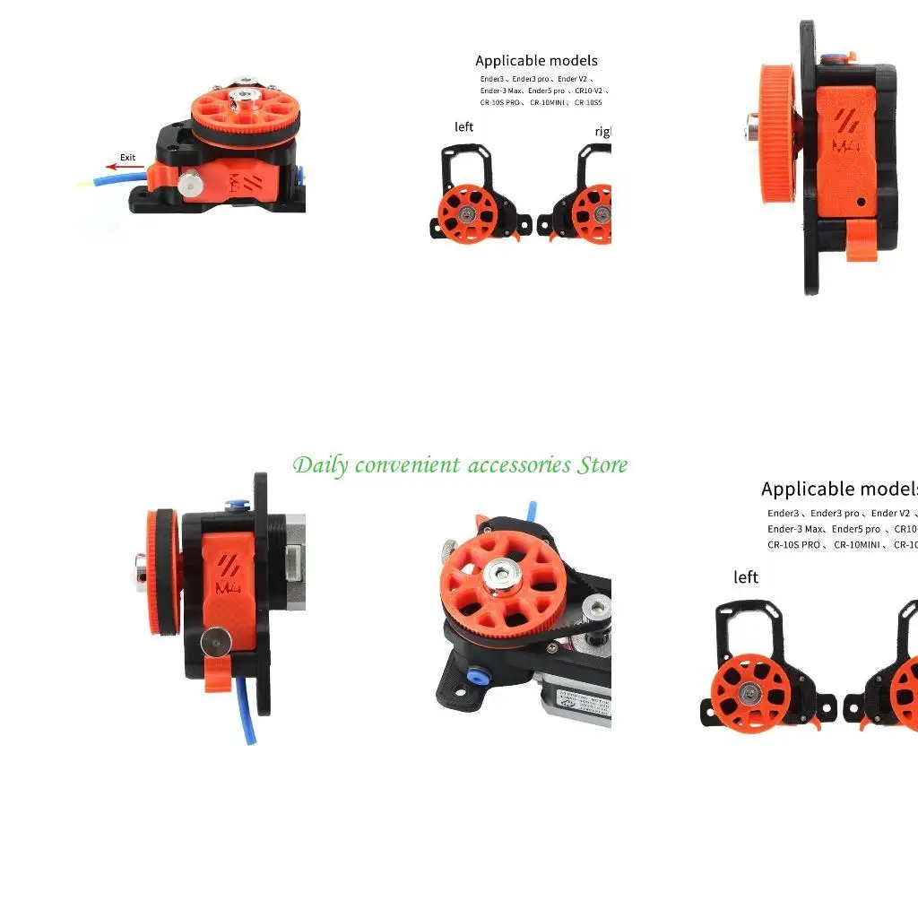 

97QB Extruder Printer Upgraded for Ender 3 Ender5 CR10 V2 10S Extruder