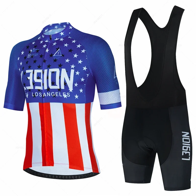 L39Ion-Mountain Bike Cycling Jersey for Men, Racing Bicycle Clothes, Quick-Dry Suit, Summer Clothing, New