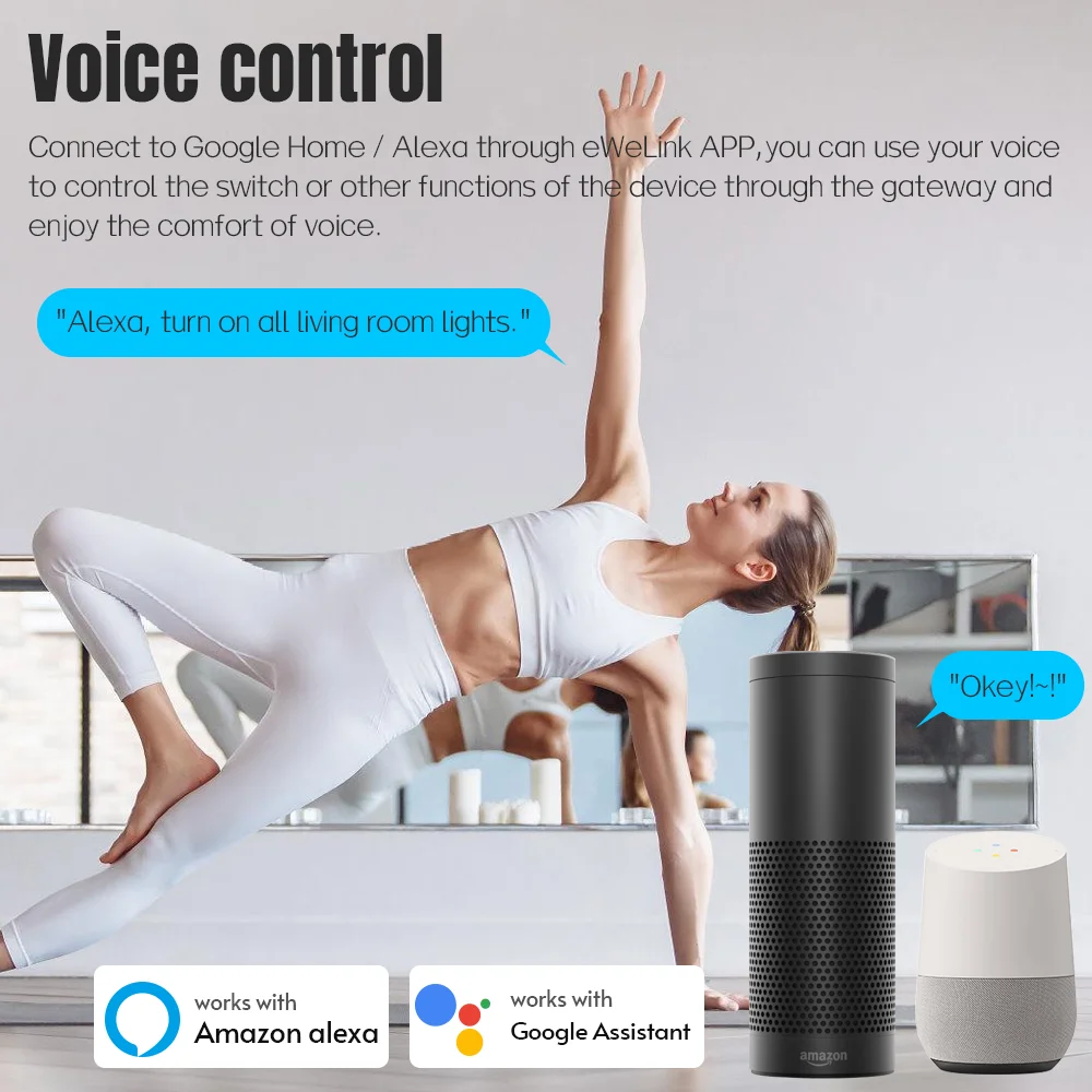 VBU Tuya WiFi IR Remote Control Smart Home Remote Universal Infrared Controller For TV/Light Works with Alexa Google Assistant