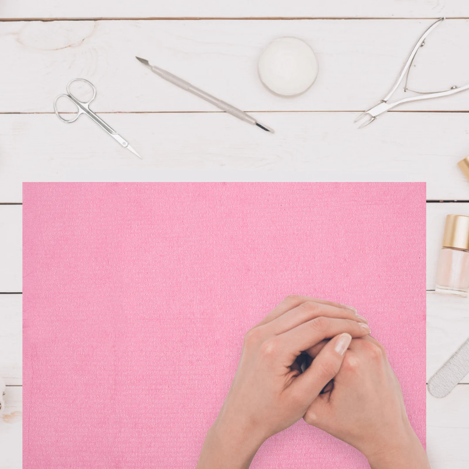 

125Pcs Disposable Cleaning Pads for Tattoo Nail Makeup Salon Use Lightweight Portable Table Covers Cleaning Supplies