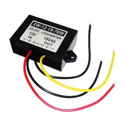 DC-DC12V Step Up To 19V Voltage 4A 76W Power Supply Converter Regulator