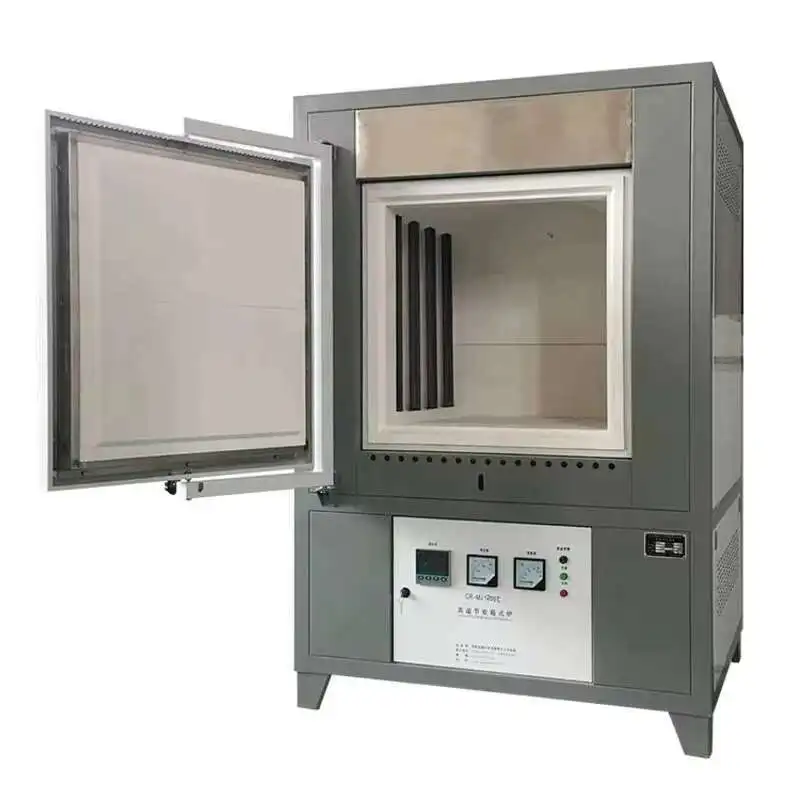 1200C 600x600x600mm الصين مصنع معدات المختبرات سعر أفضل نوع الصندوق فرن دثر درجة حرارة عالية
