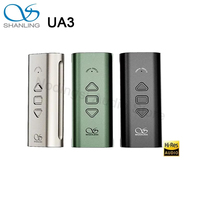 SHANLING UA3 Portable Amplifier USB DAC AMP Headphone Amplifier Hi-Res HiFi Sound Amplifier Type-C to 3.5mm 4.4mm Audio Adapter