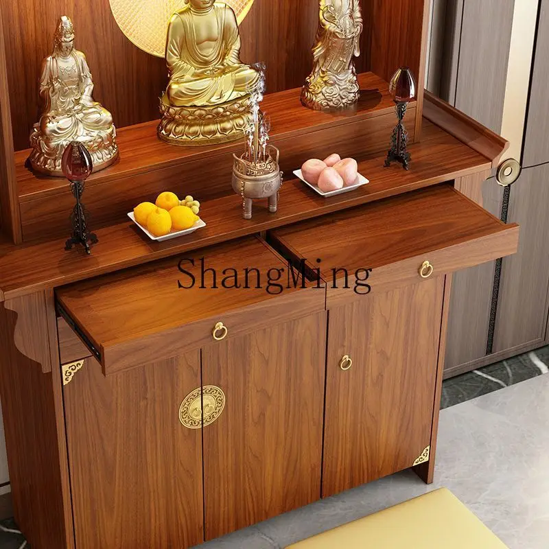 CL Guanyin Bodhisattva incense table, shrine offering cabinet offering table