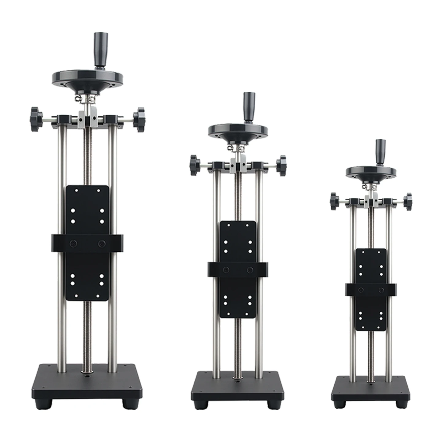 Vertical pointer digital display push-pull force meter test bracket tensile experiment