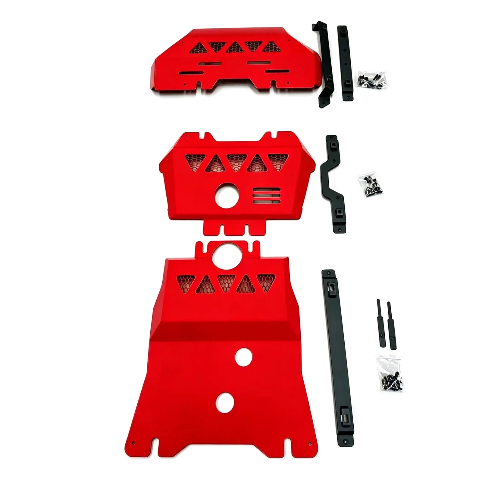 For Toyota Hilux 2026 Car Aluminum Alloy Engine Under Guard Chassis Skid Plate Anti-collision Bottom Shield Protective Parts detail image 4
