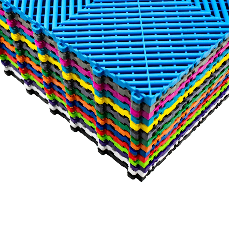 

Factory Direct Sale Car Wash Floor Can Be Customized Polypropylene Mats for Garage Workshop Use