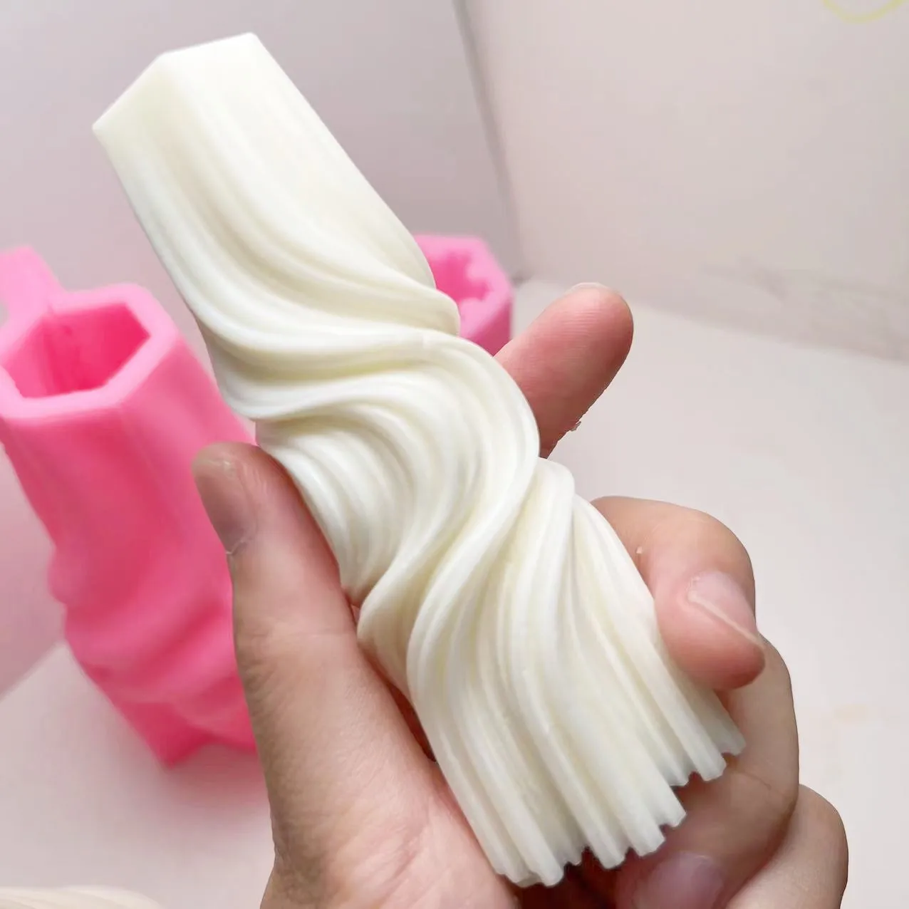 Classic Roman Column Candle Silicone Mold DIY Aromatic Soap Candle Making Resin Soap Mold Gifts Craft Home Decor Supplies
