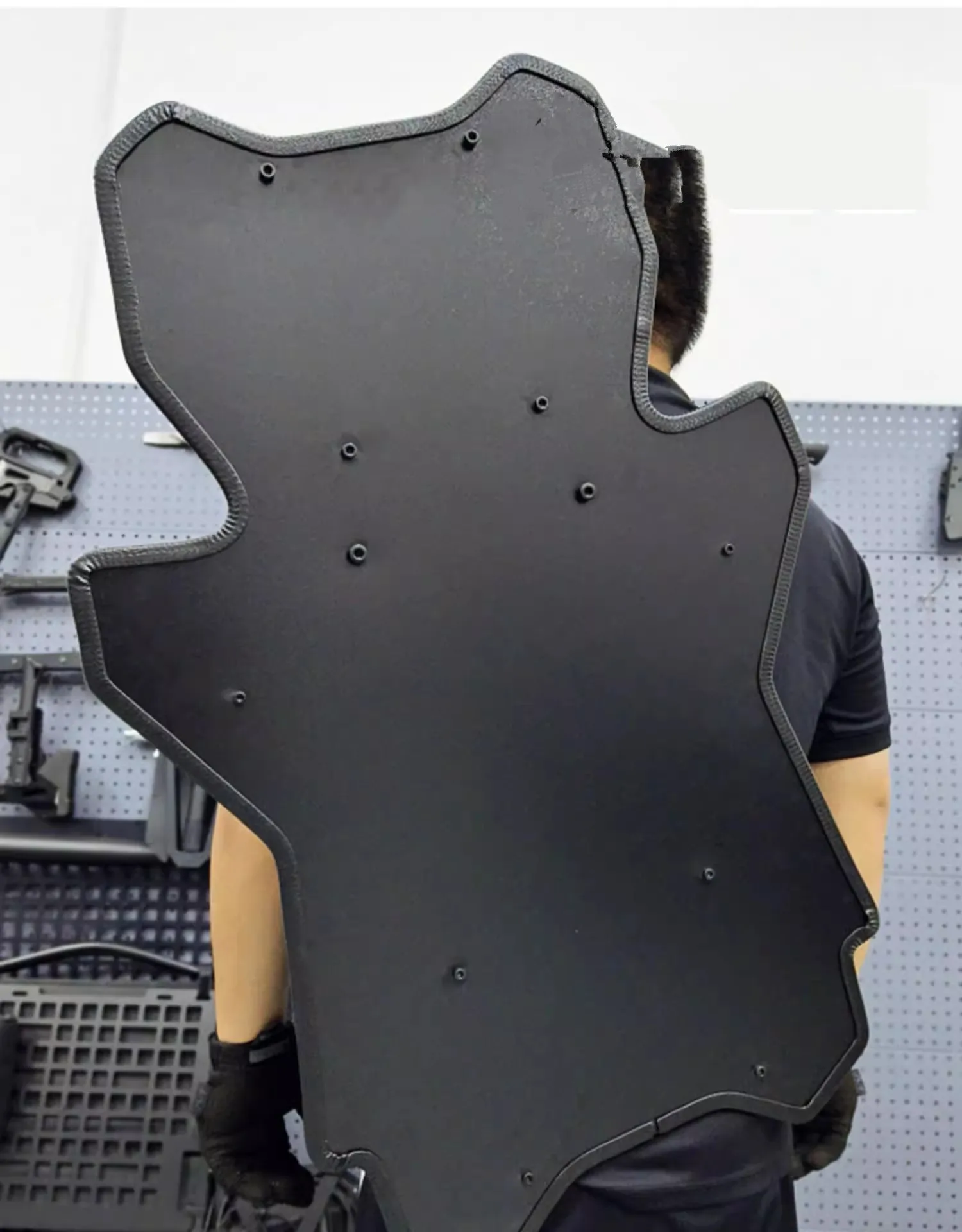 Imagem -05 - Anti-motim u Escudo de Wargame Joint Bulletproof Shield Final Prop Cos Modelo Zw18