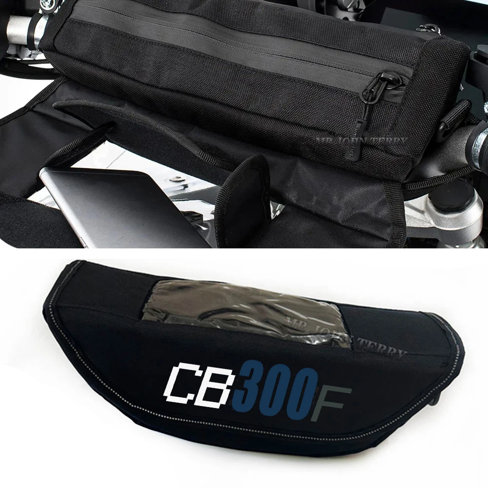 Waterproof motorcycle handlebar travel navigation bag for Honda cb300f