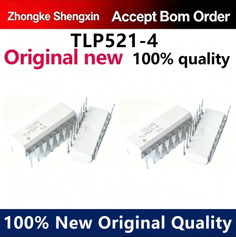 （5pcs-10pcs）Brand new original TLP521-4 TLP521-4GB DIP-16 pin direct insertion optocoupler
