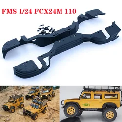 FMS FCX24M Simulation 3D Printing Interior Fender Lining for 1/24 RC Crawler Car Camel Cup Land Rover Defender D110 Truck Parts