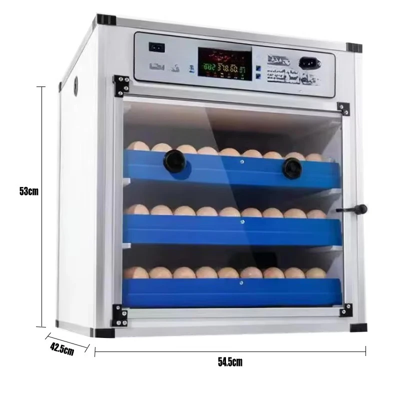 

204 Egg Incubator Hatcher Automatic Control High New Hatching Machine for Bird Duck Hatcheries 220V+121v