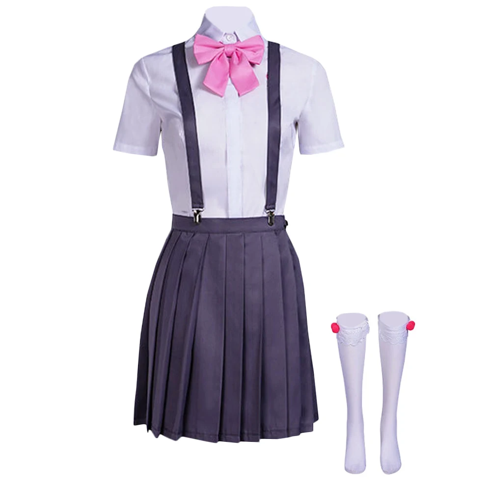 

Anime Furude Rika Cosplay Costume JK Uniform Suit Halloween Carnival Outfits Customized