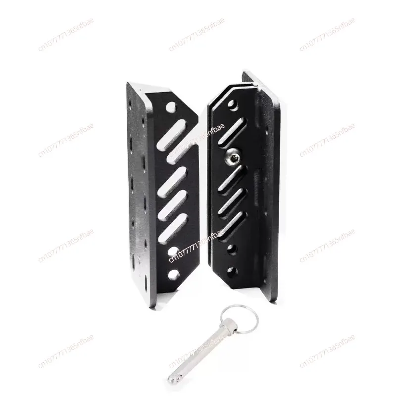 Quick Release Awning Brackets, Heavy Duty Rooftop Tent Connector & Detachable Mounts for Camping Awning