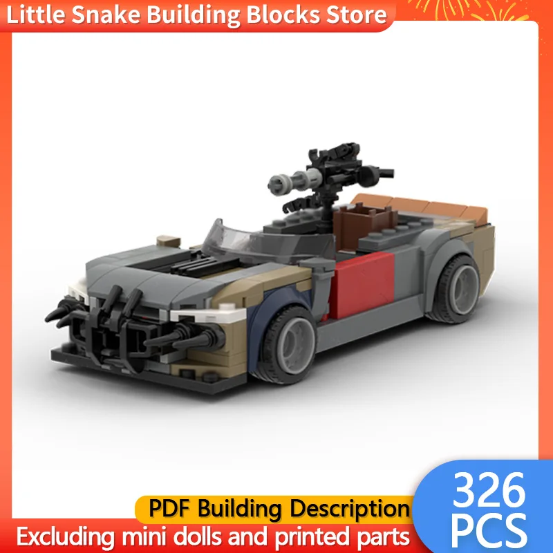 Speed Racing Car Model MOC Building Bricks R34 Modified Sports Car Modular Technology Children Holiday Gifts Assemble Toys Suit