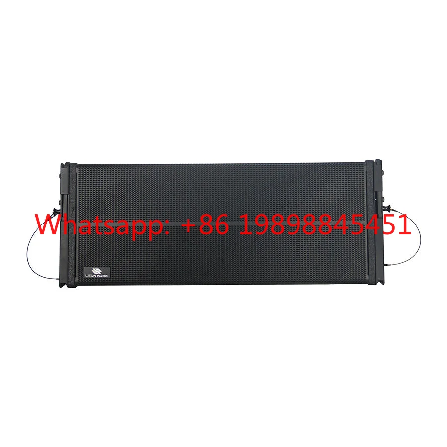 System Stage Speakers Professional Sound Equipment 2-way Full Range 10inch Active Wooden Line Array Speaker