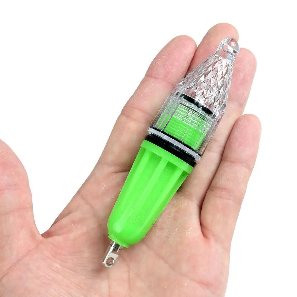 LED Flashing Fishing Light Underwater Lure Light Fish Attracting Lamp Night Fishing Bait Light for Saltwater Freshwater