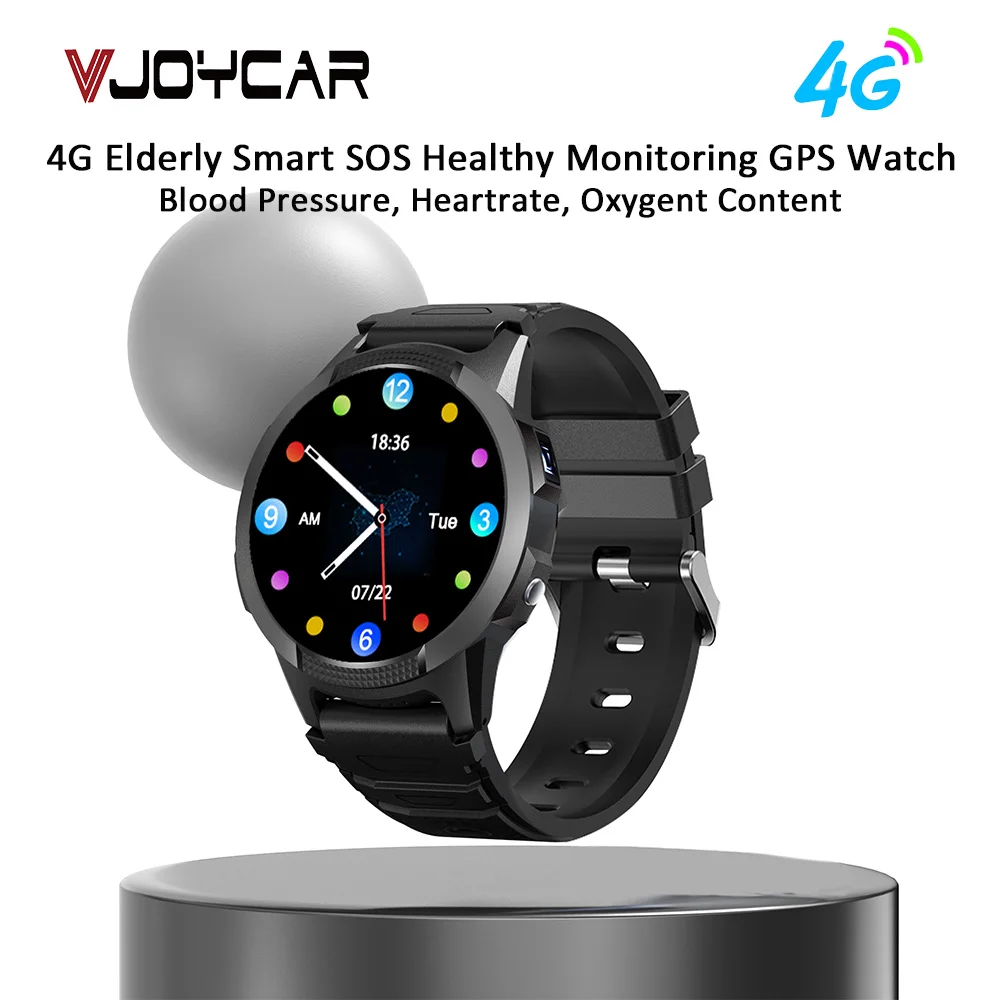 

4G Personal Gps Tracker Watch SOS Alarm Two Way Video Calling Smart Wrist for Elderly Students