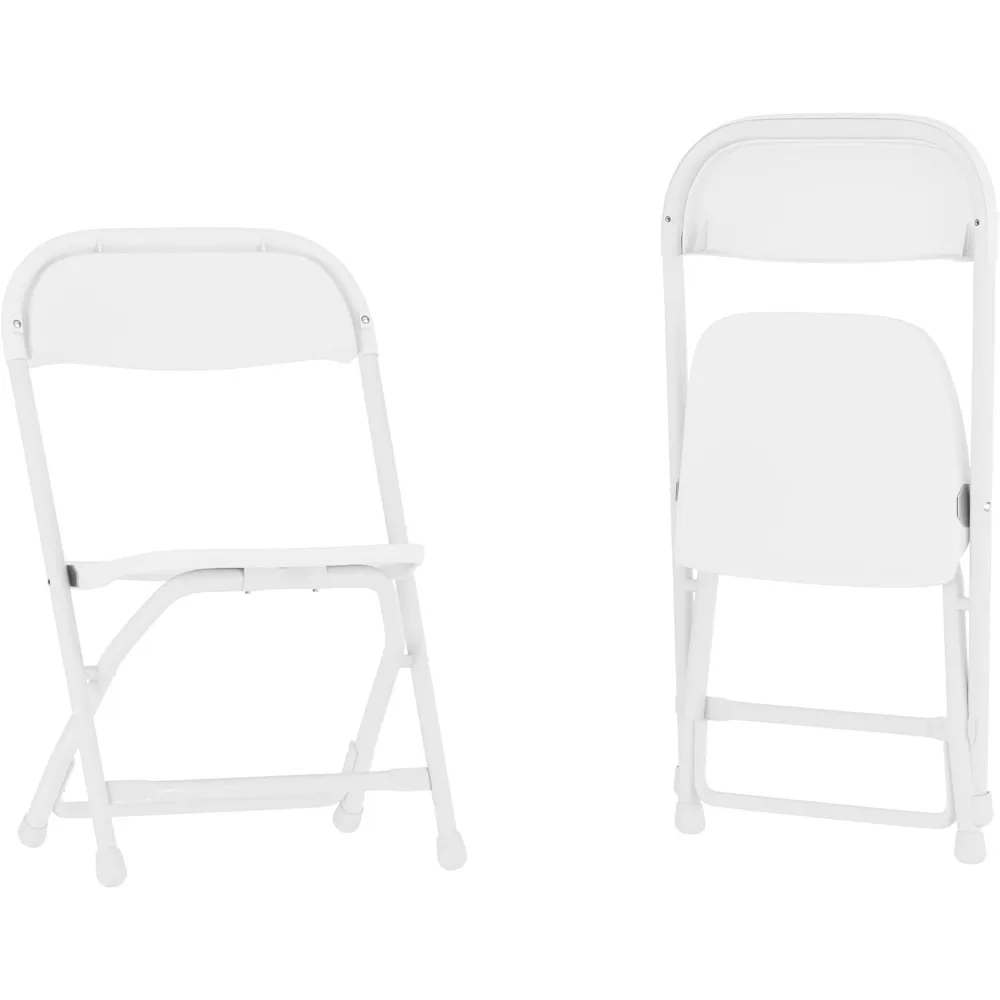 

Flash Furniture 2 Pack Kids White Plastic Folding Chair