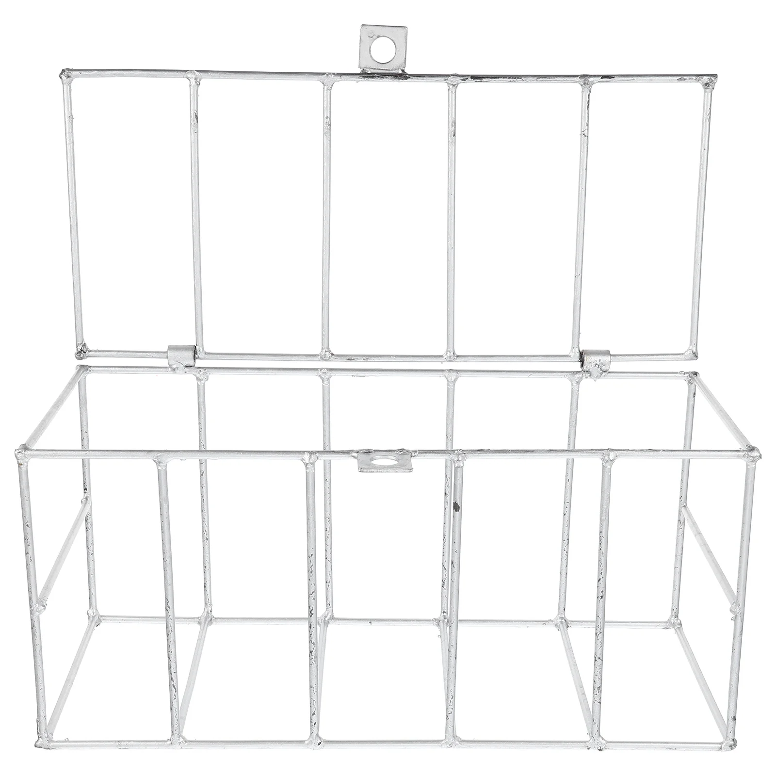 

Durable Metal Wire Cage Concrete Test Block Curing Holder Stackable Storage Basket for Industry Supply Testing