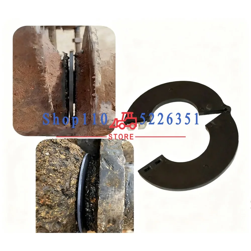 4PCS Excavator-free Bucket Shaft Gasket Bucket Pin Gasket Wear-resistant Fiber Gasket for Easy Disassembly F0002