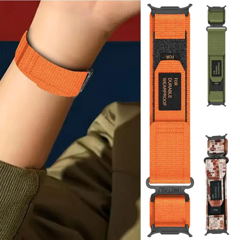 Replacement Braided Watch Strap Smart Sports Braided Watch Strap Breathable Fabric Watch Strap Decoration For School Sports Dail